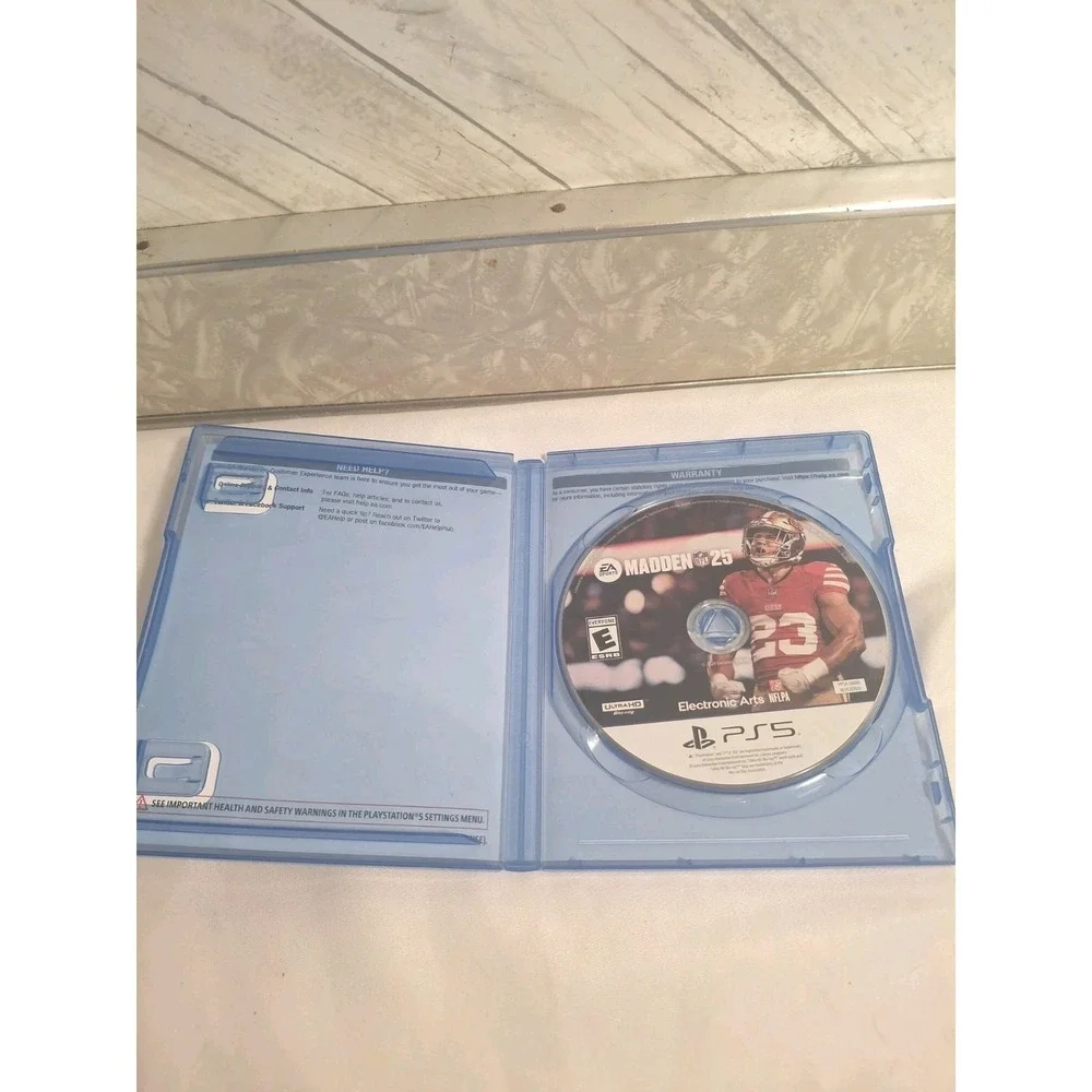 Madden Nfl 25 - Sony PlayStation 5 NICE DISC Football Sports